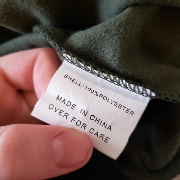 ⭐American Stitch 2 Piece Camo Green & Coral Stripe Zip Up Track Suit Size Small - Picture 6 of 16